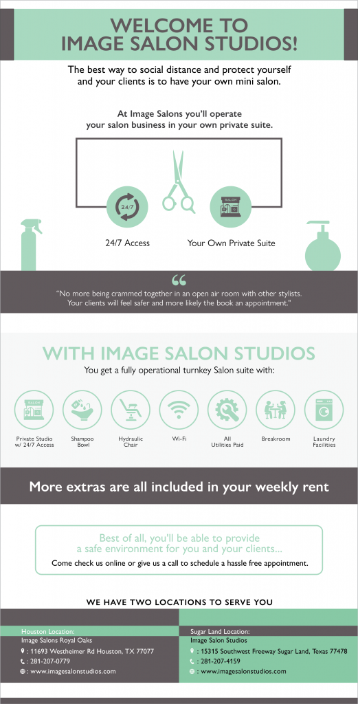 Salon Studio Infographic